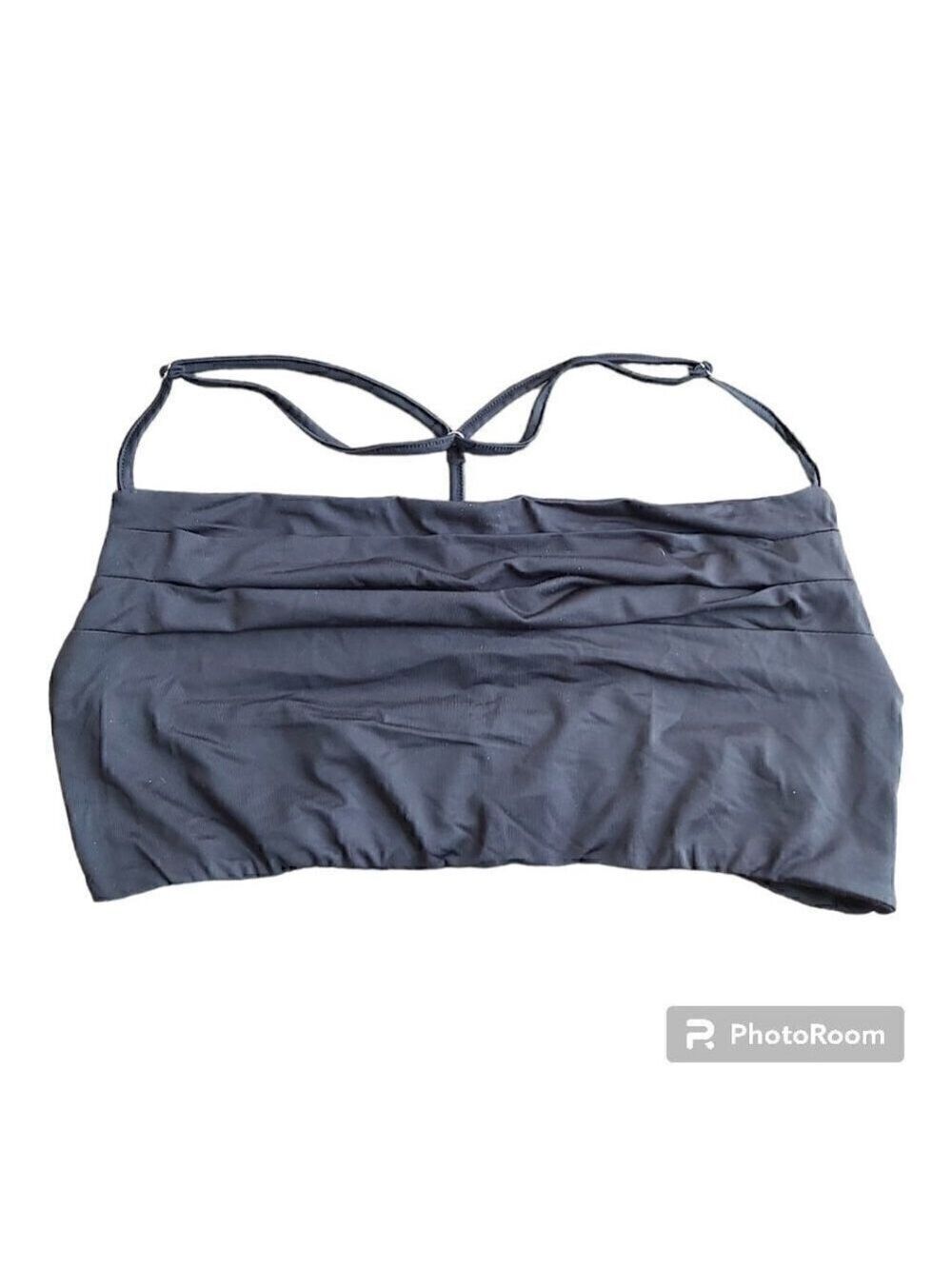 Xinfsh Women's Black Rouged Crop Top - Polyester/Elastane Blend, Spaghetti Racer